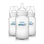 Biberones Avent Anticólicos 3 Piezas 11oz