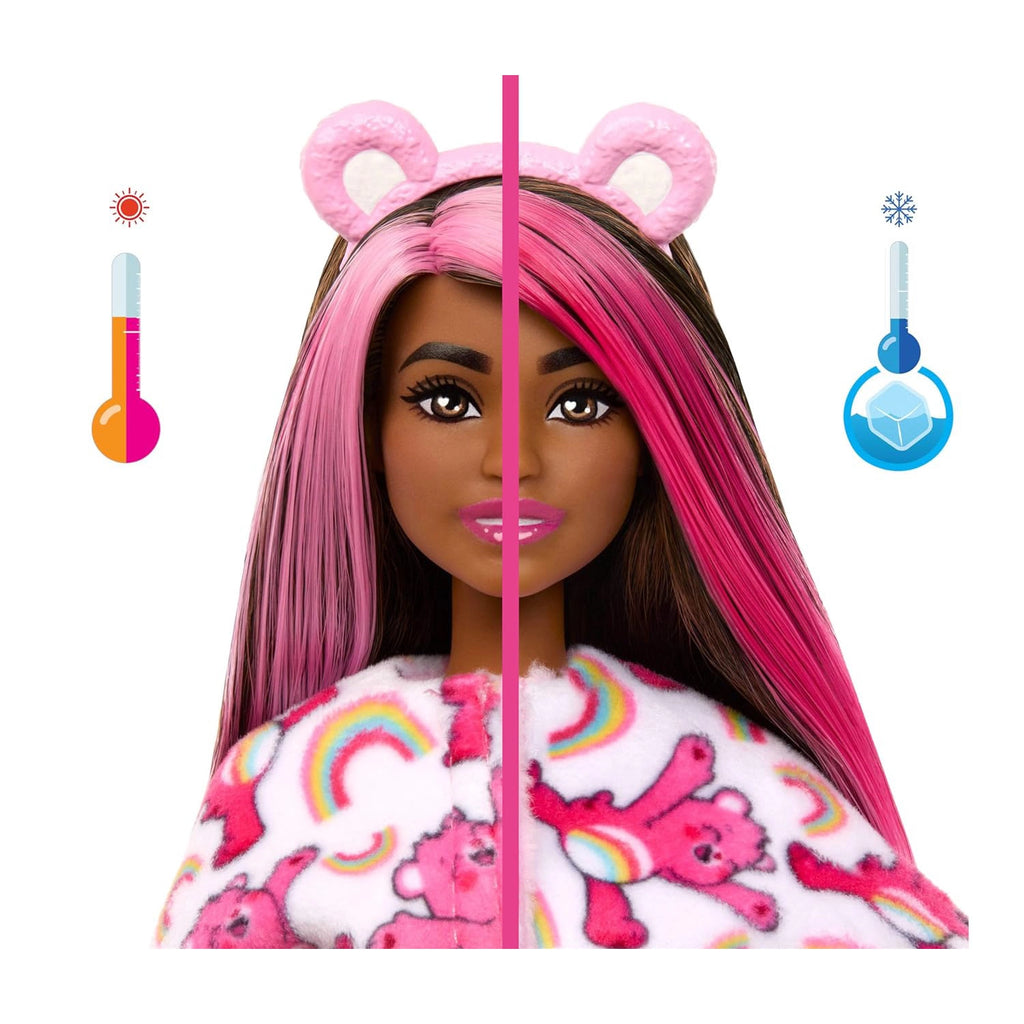 Muñeca Barbie Cutie Reveal con Disfraz de Cheer Bear