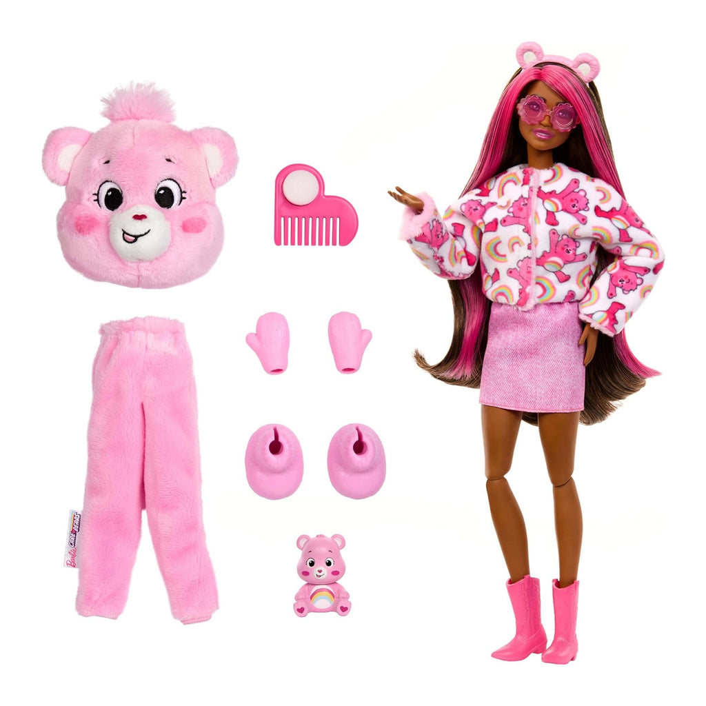 Muñeca Barbie Cutie Reveal con Disfraz de Cheer Bear