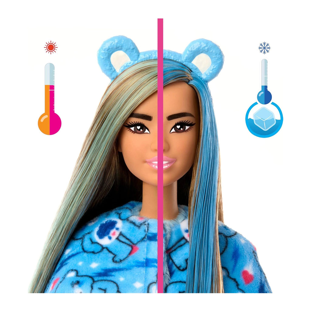 Muñeca Barbie Cutie Reveal con Disfraz de Grumpy Bear