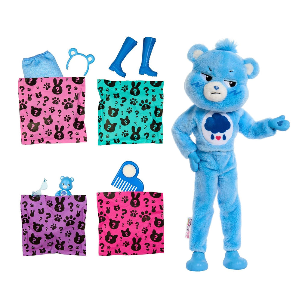 Muñeca Barbie Cutie Reveal con Disfraz de Grumpy Bear