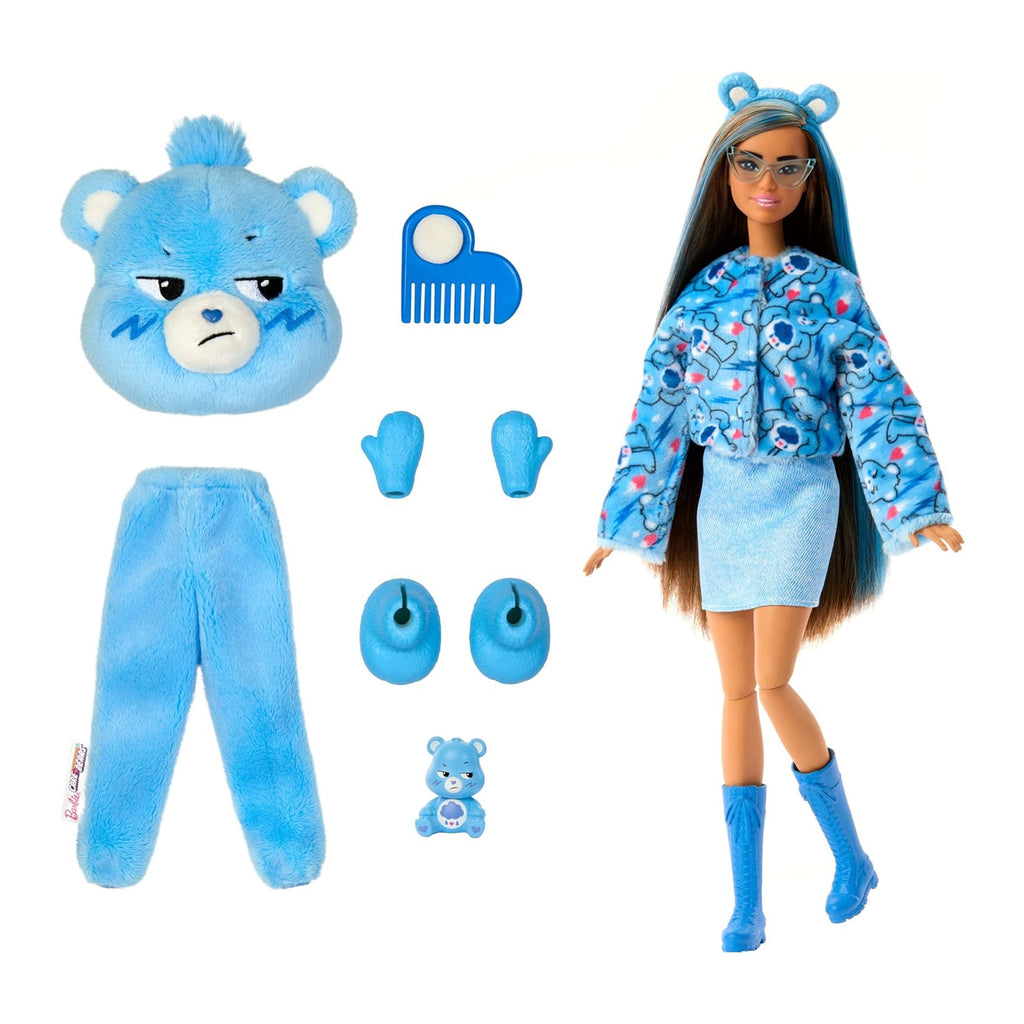 Muñeca Barbie Cutie Reveal con Disfraz de Grumpy Bear