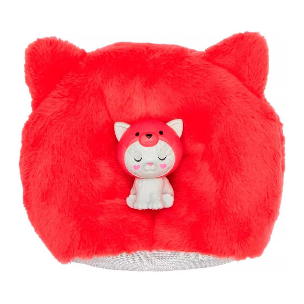 Muñeca Barbie Cutie Reveal Gatito Disfrazado de Panda Rojo