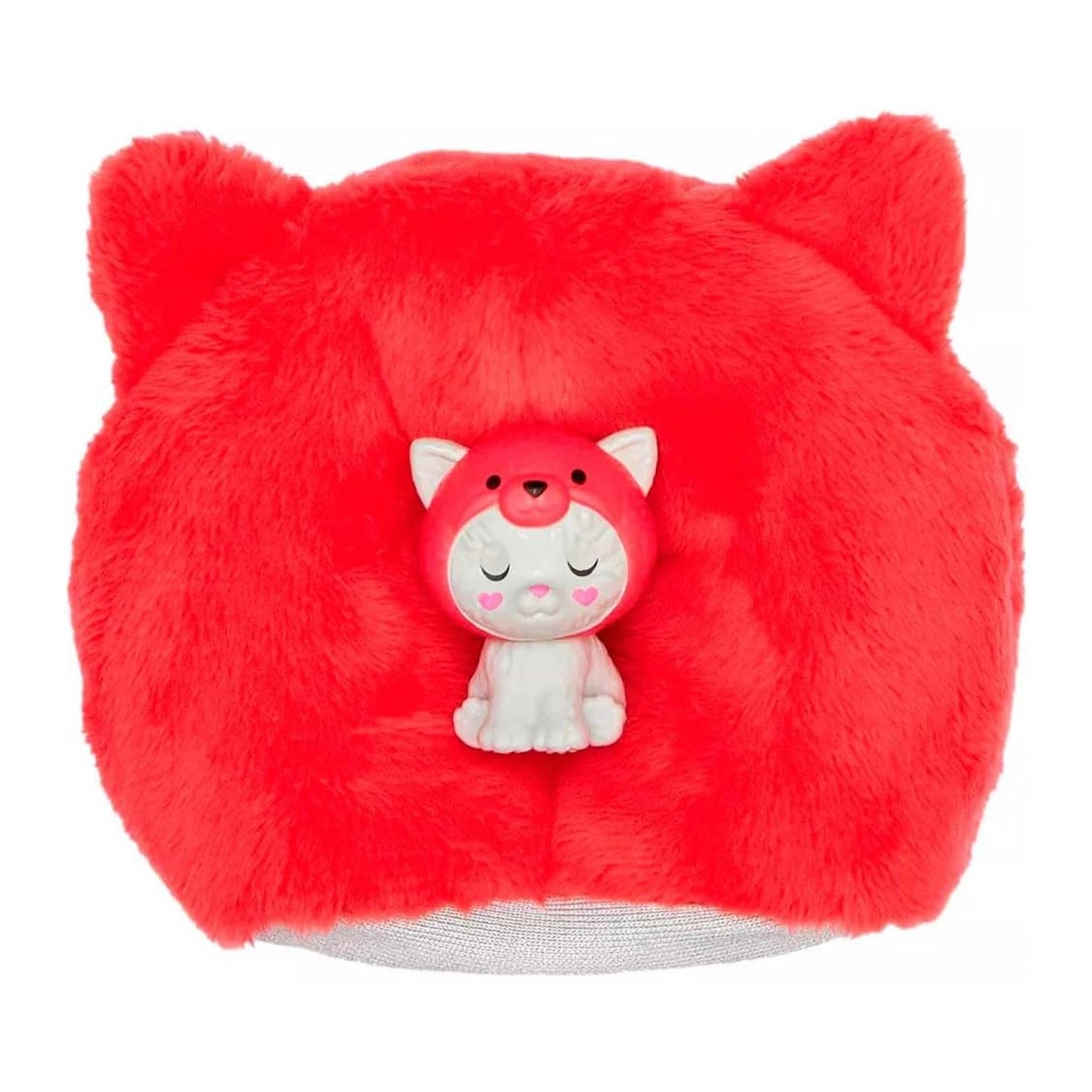 Muñeca Barbie Cutie Reveal Gatito Disfrazado de Panda Rojo