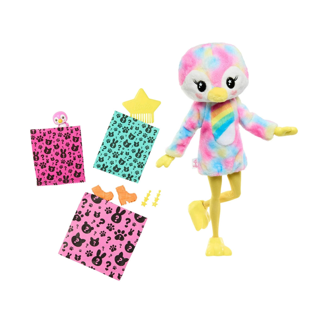 Muñeca Barbie Cutie Reveal con Disfraz de Pingüino