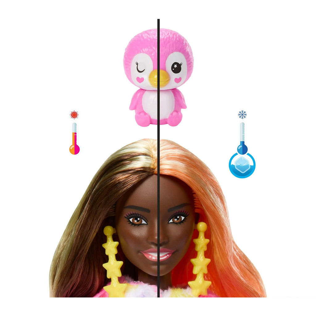 Muñeca Barbie Cutie Reveal con Disfraz de Pingüino