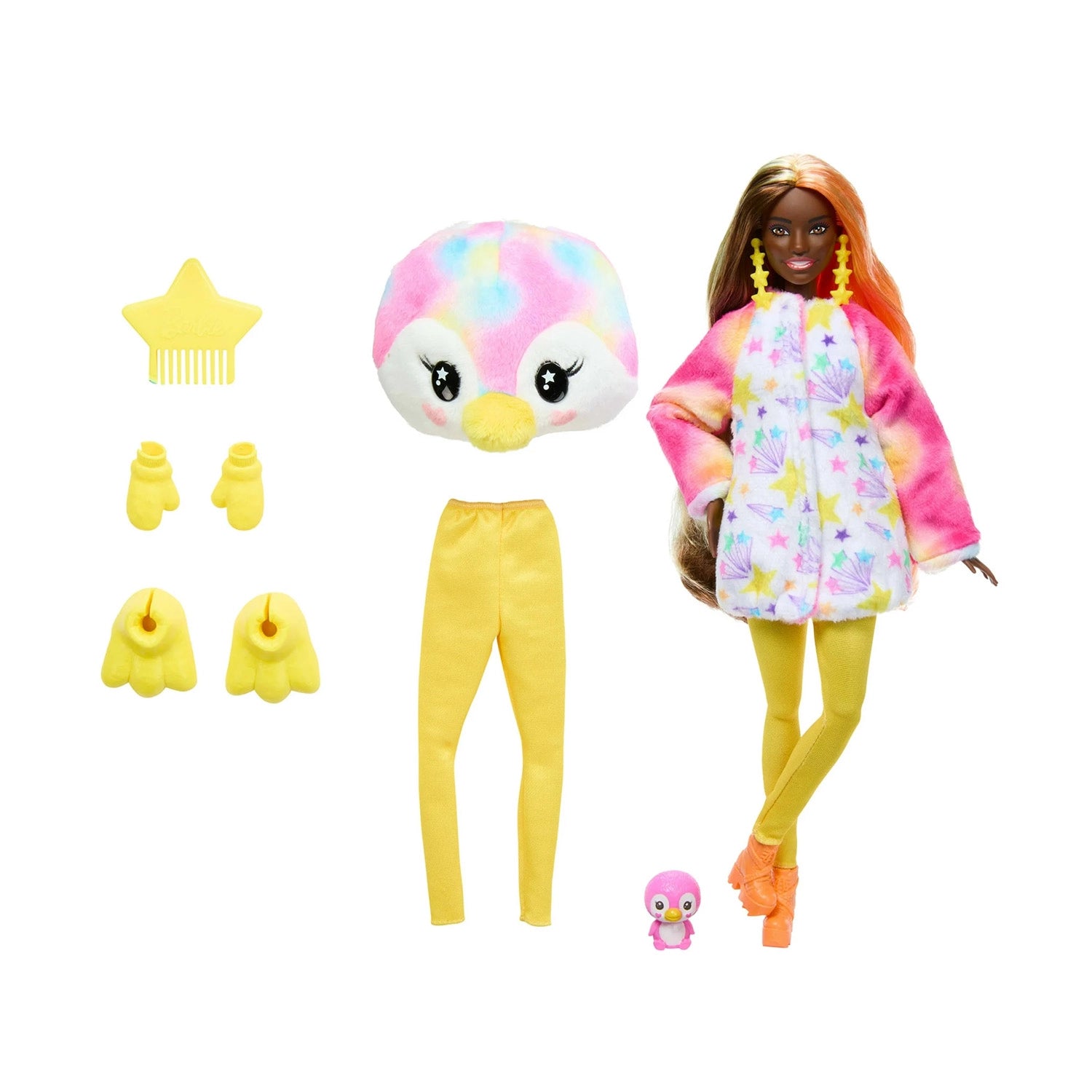 Muñeca Barbie Cutie Reveal con Disfraz de Pingüino