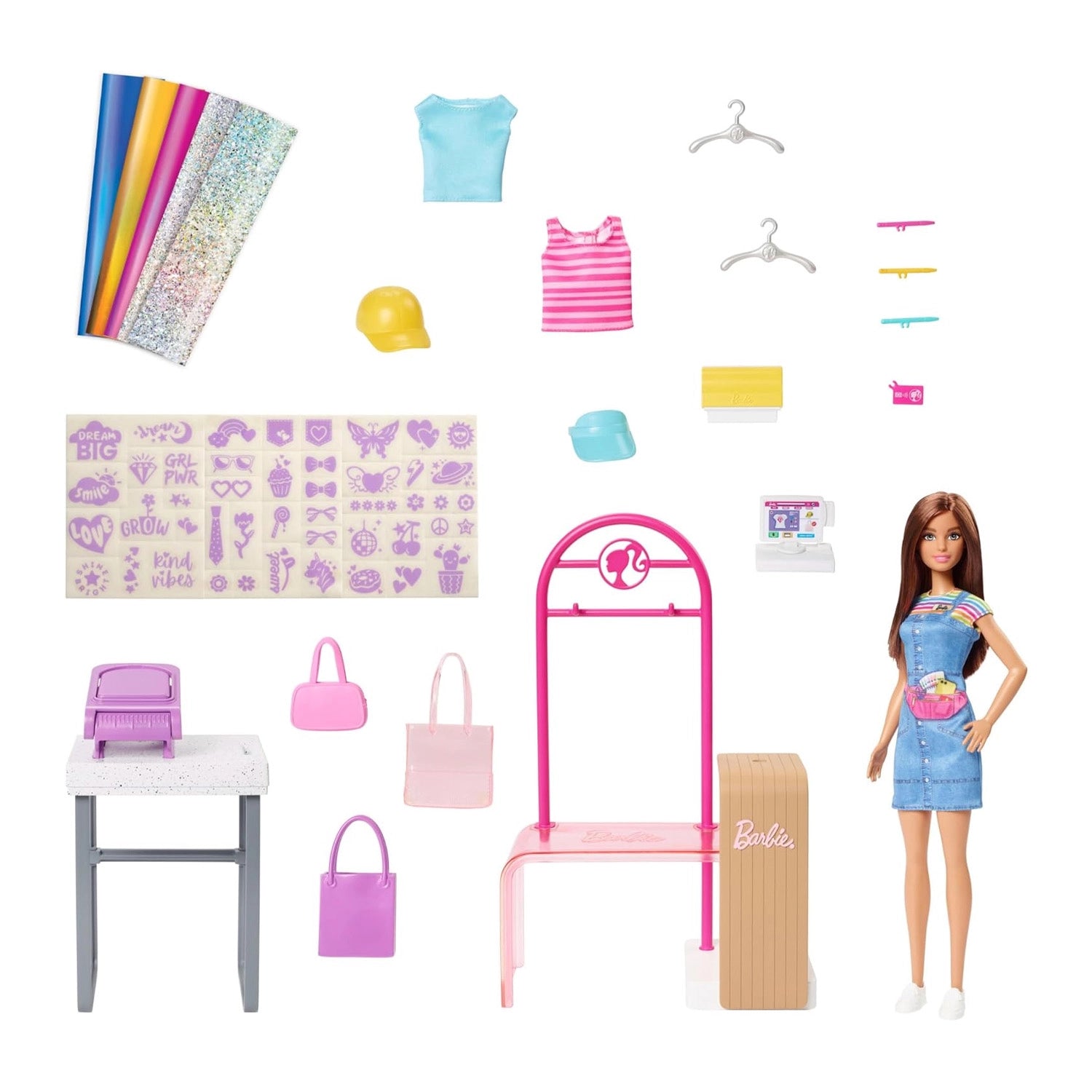 Muñeca Barbie Set De Diseñadora De Moda