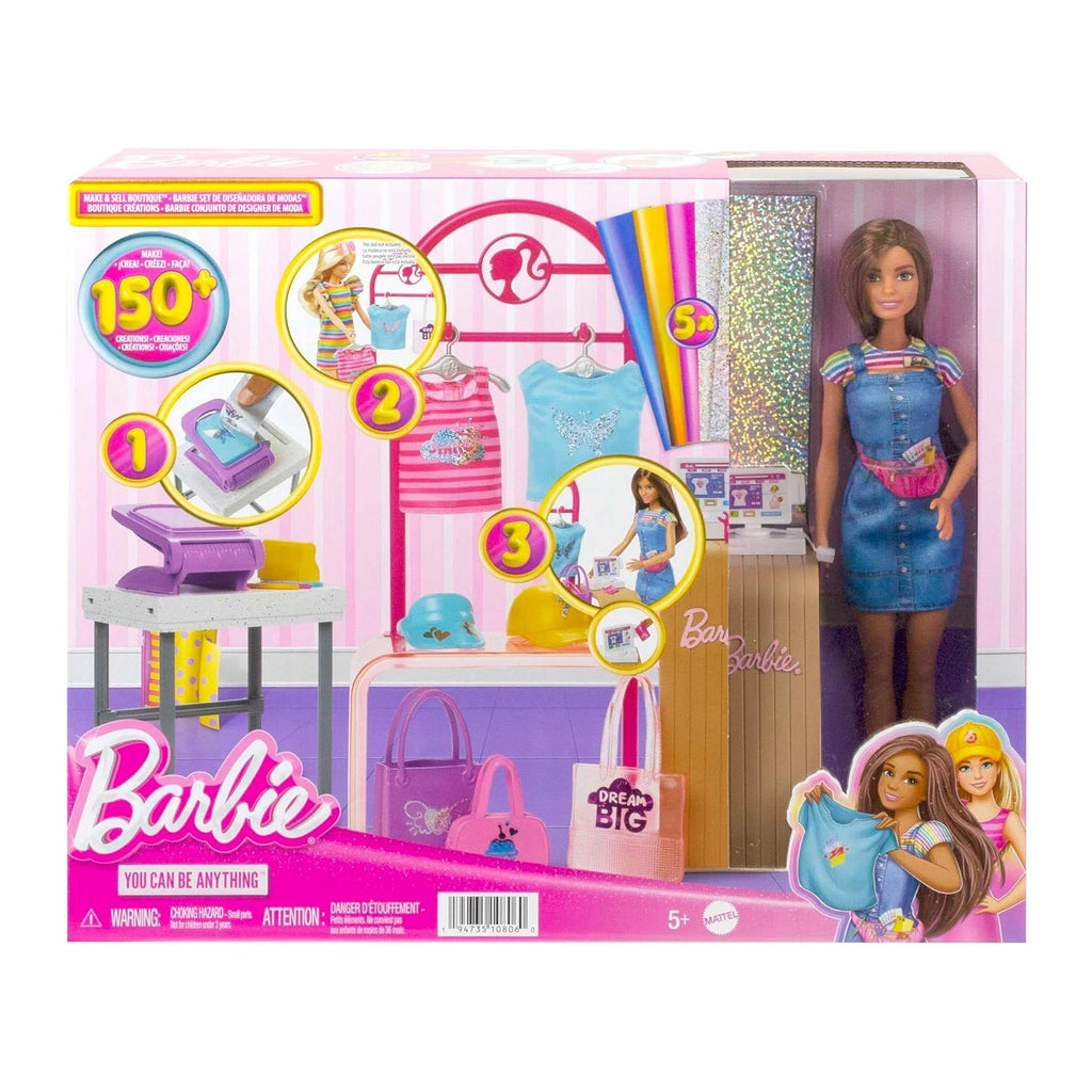 Muñeca Barbie Set De Diseñadora De Moda
