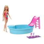 Muñeca Barbie Con Piscina Glam