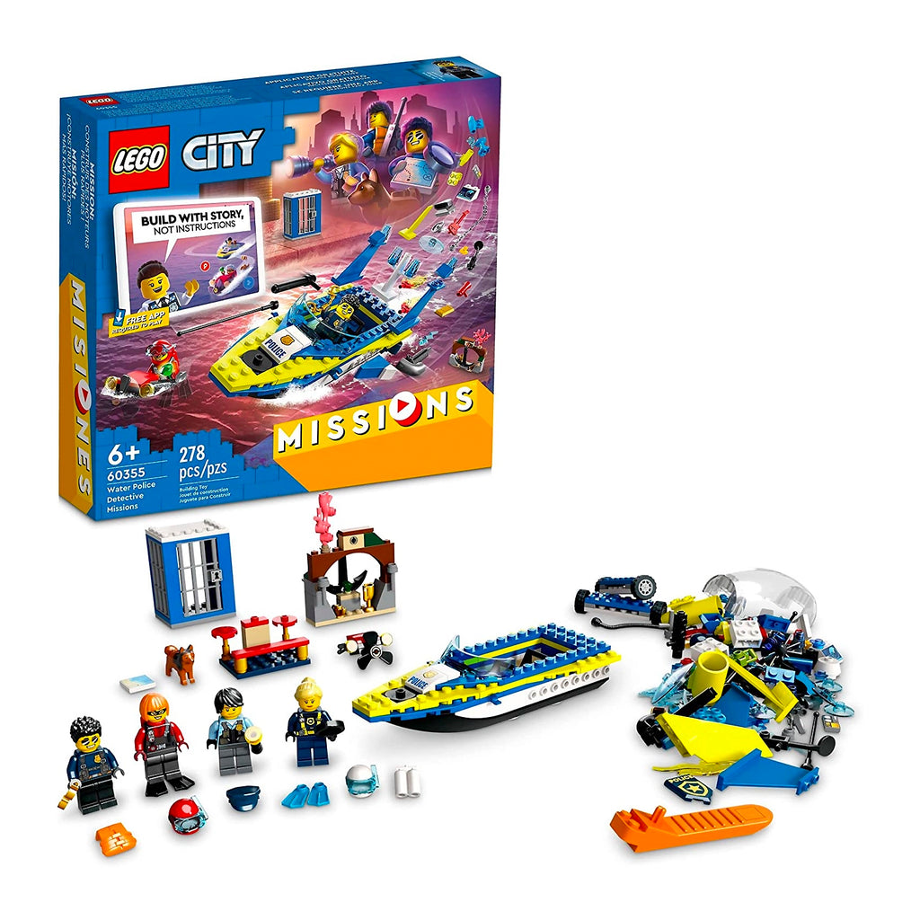 LEGO City Misiones De Investigación De La Policía Acuática