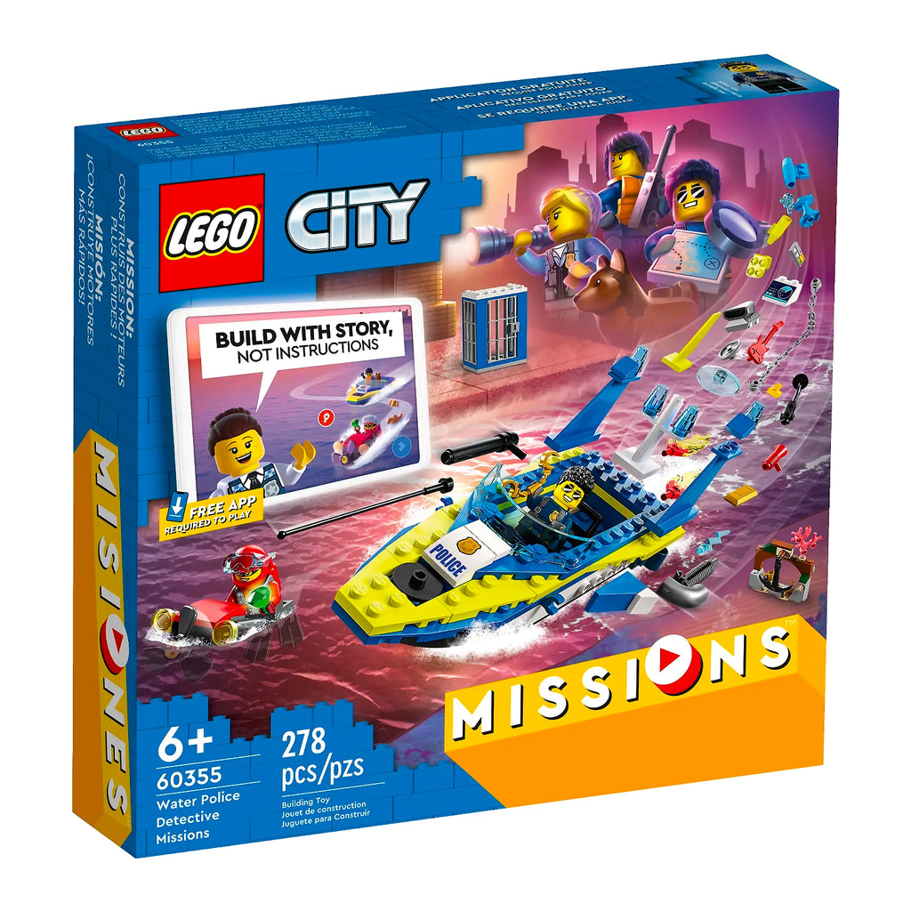 LEGO City Misiones De Investigación De La Policía Acuática
