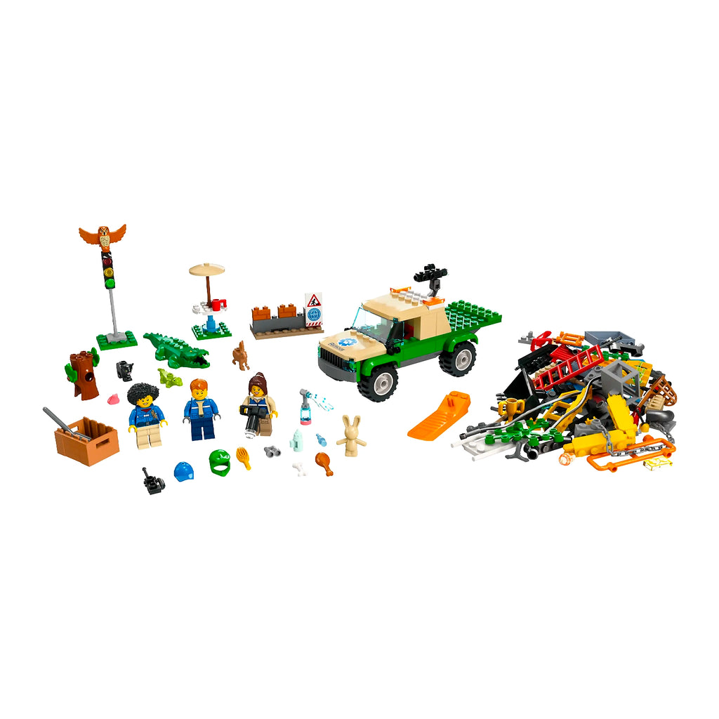 LEGO City Misiones De Rescate De Animales Salvajes 60353