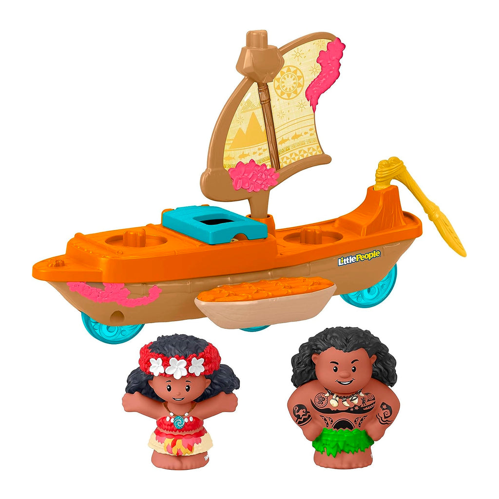 Fisher-Price Little People Canoa de Moana & Maui